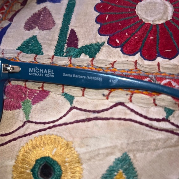 Michael Kors dark teal santa barbara sunglasses - Picture 3 of 4